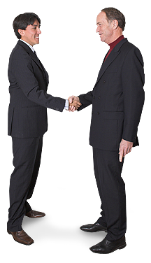 Two man shaking hands